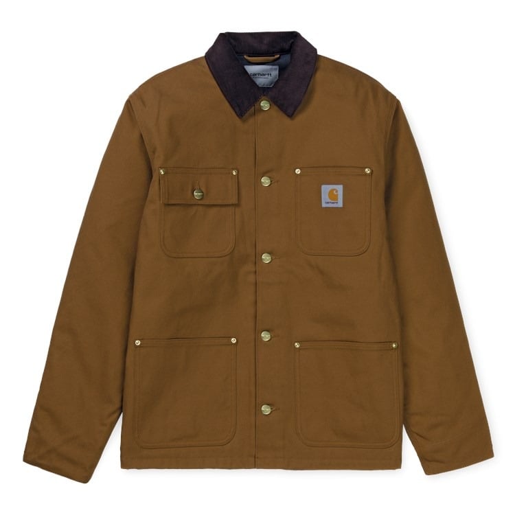 Carhartt WIP - Michigan Chore Coat - HAMILTON BROWN / Brun - Jakker