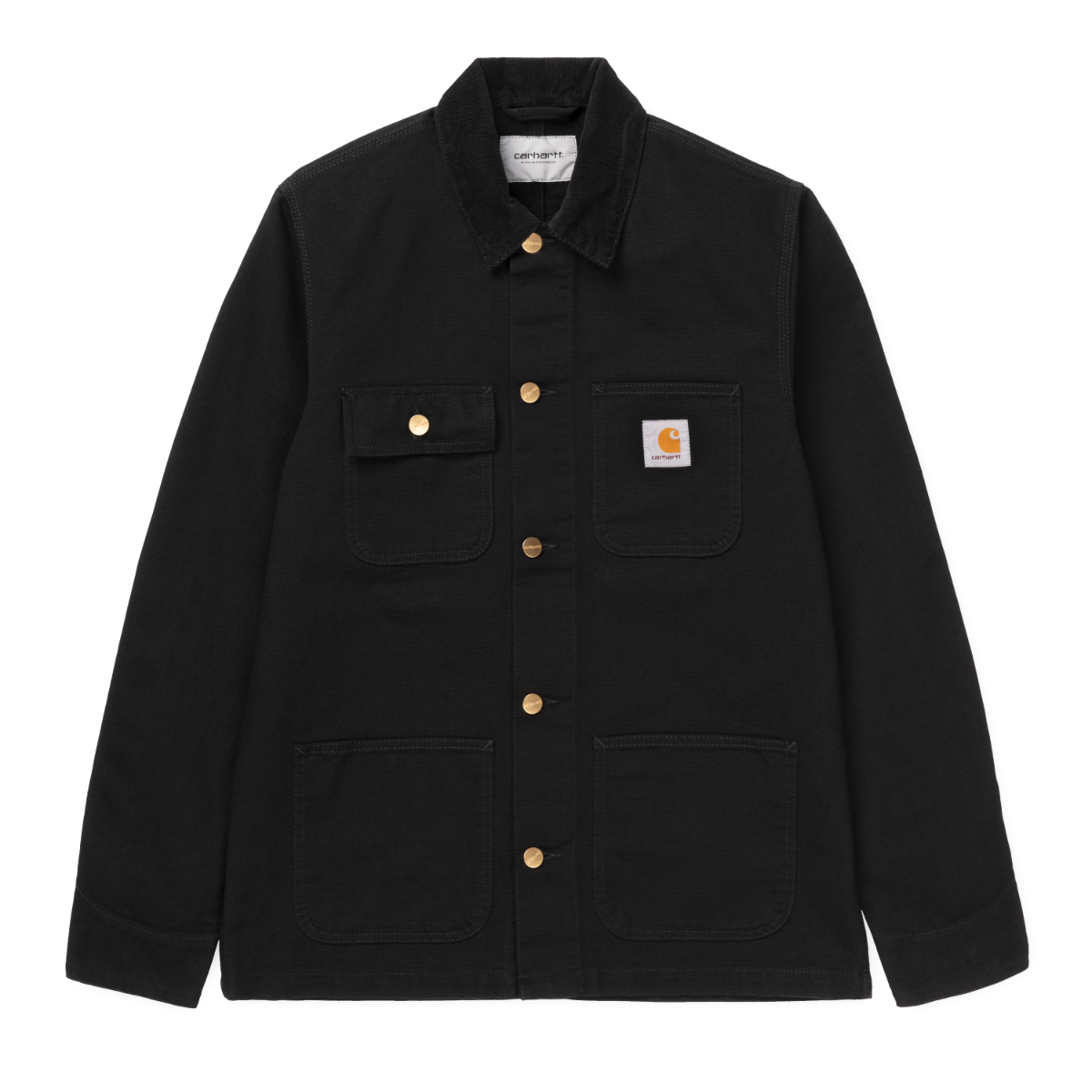 Carhartt WIP - Michigan Coat Org. (Winter) - black / black rigid - Herre > Jakker