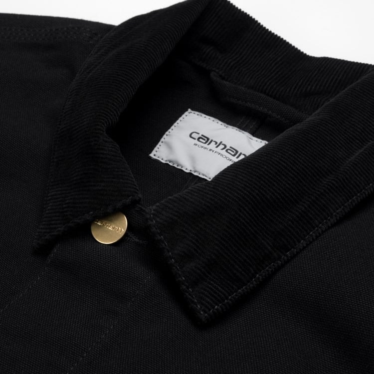 Carhartt-WIP Michigan Coat Black Rinsed