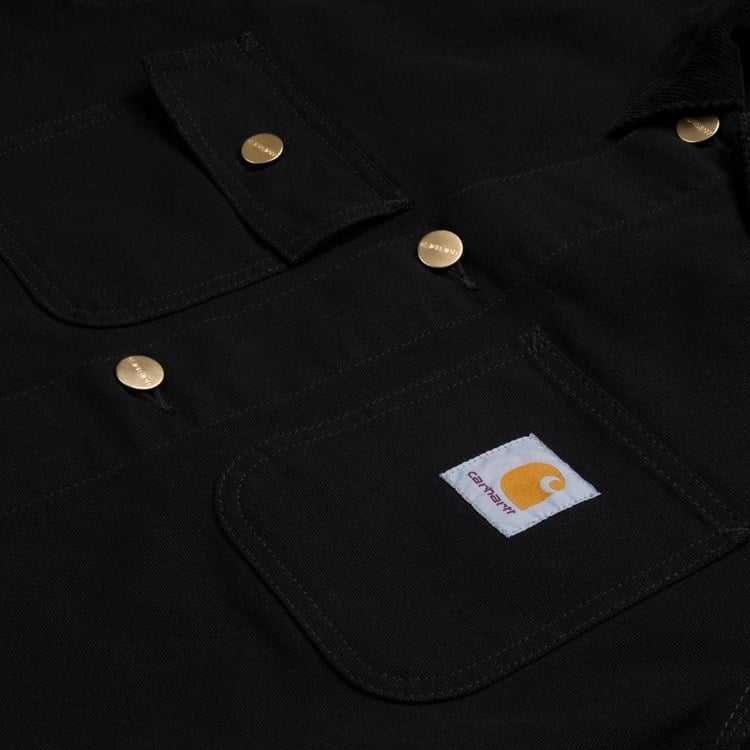 Carhartt-WIP Michigan Coat Black Rinsed