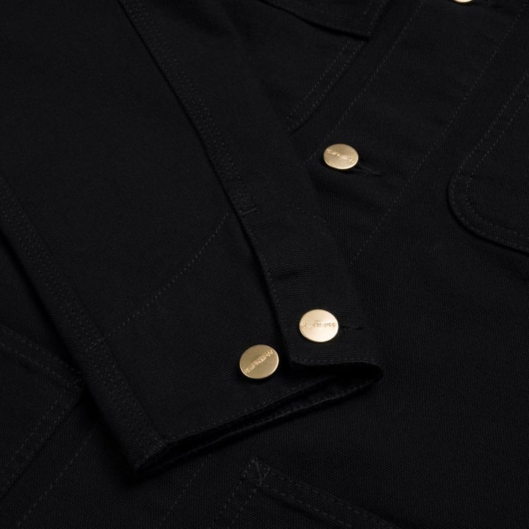 Carhartt-WIP Michigan Coat Black Rinsed