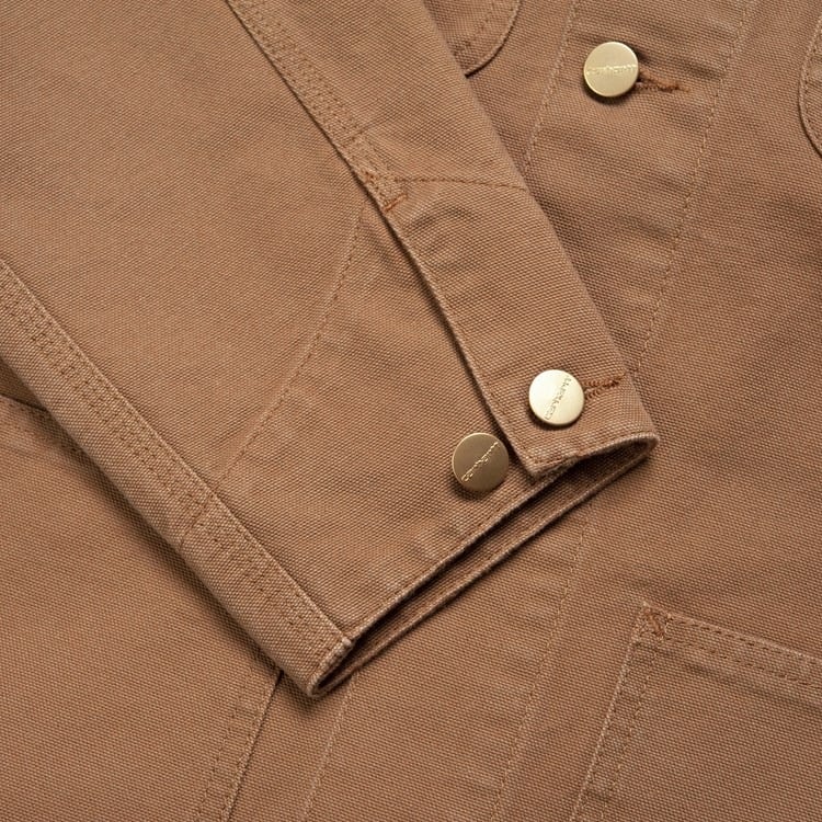 Carhartt WIP - Michigan Coat (Summer) - HAMILTON BROWN RINSE / Brun - Jakker