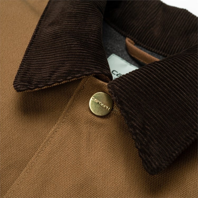 Carhartt WIP - Michigan Coat Org. (Winter) - HAMILTON BROWN / TOB / Brun - Jakker