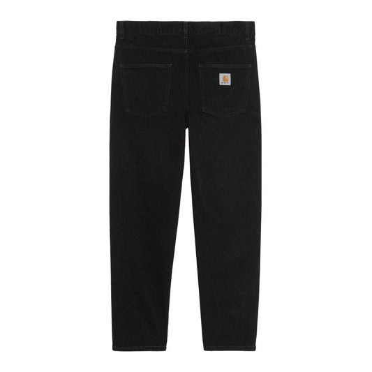Carhartt WIP - Newel Pant - BLACK ONE WASH / Sort - Bukser