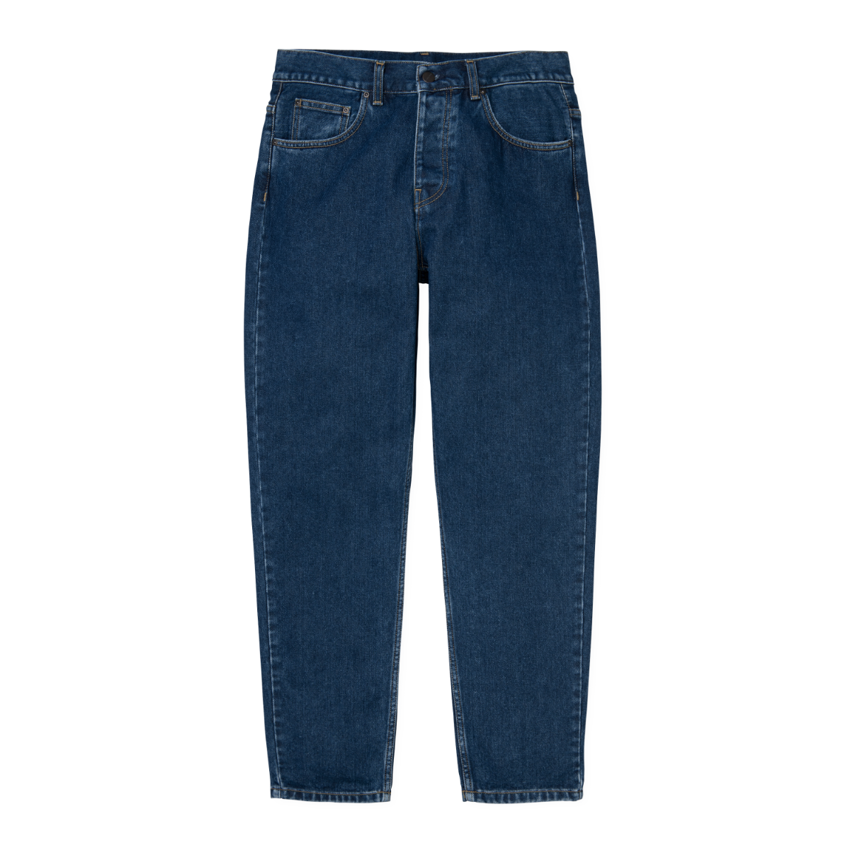 Carhartt WIP - Newel Pant - BLUE STONE WASHED / Blå - Bukser