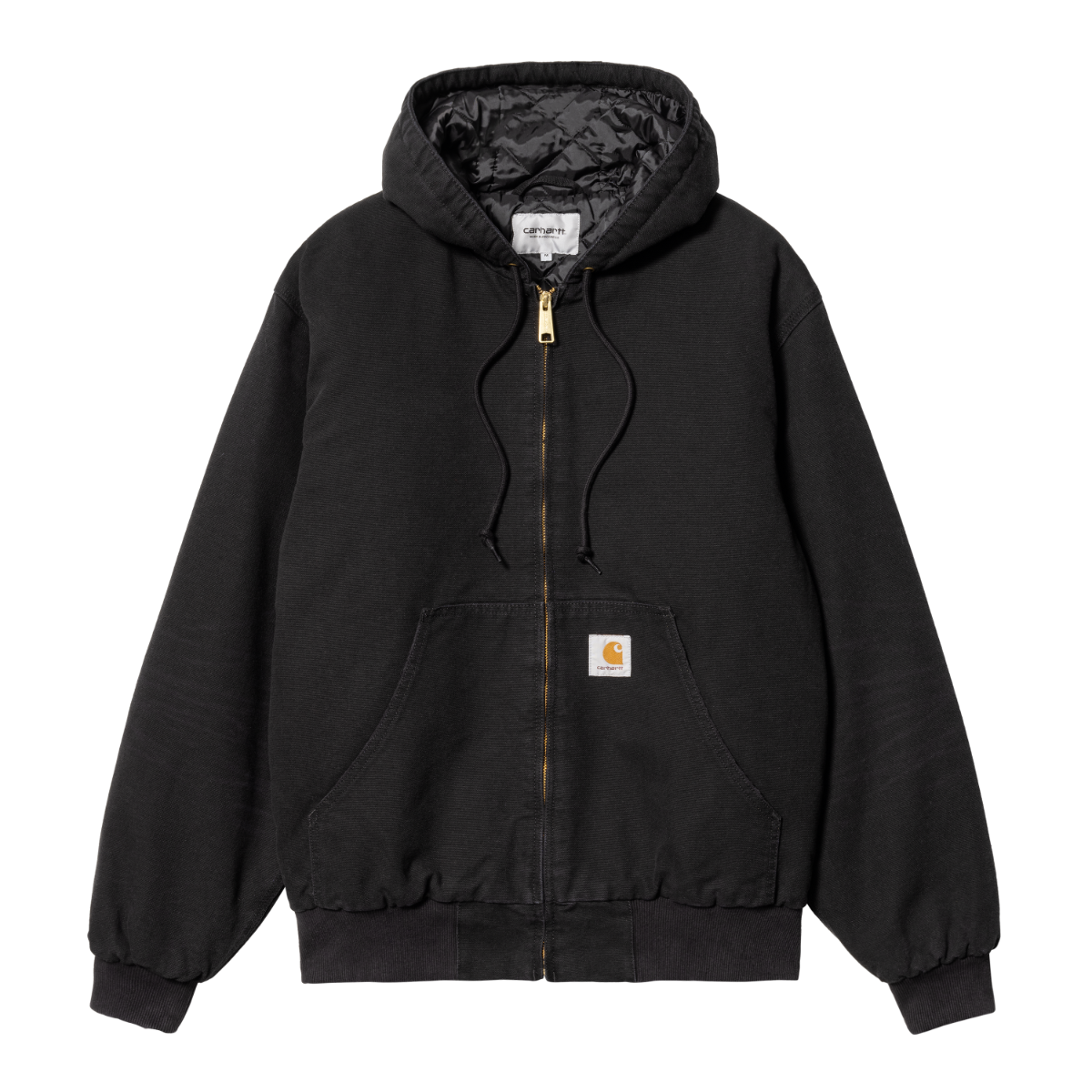 Carhartt WIP - OG Active Jacket - BLACK AGED CANVAS / Sort - Jakker
