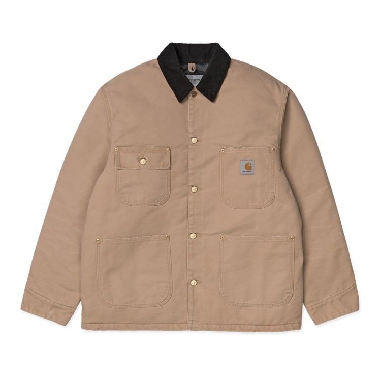 Carhartt WIP - OG Chore Coat - DUSTY H BROWN / Brun - Jakker