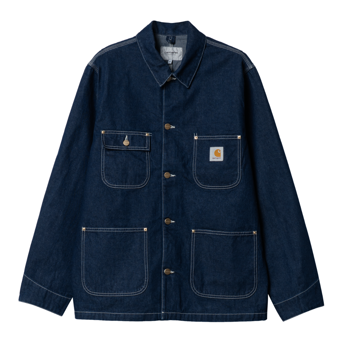 Carhartt WIP - OG Chore Coat (Summer) - BLUE ONE WASH / Blå - Jakker