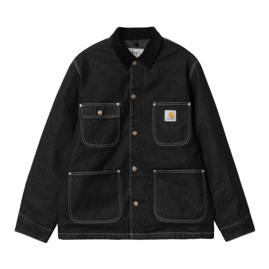 Carhartt WIP - OG Chore Coat (Winter) - BLACK / BLACK / Sort - Jakker