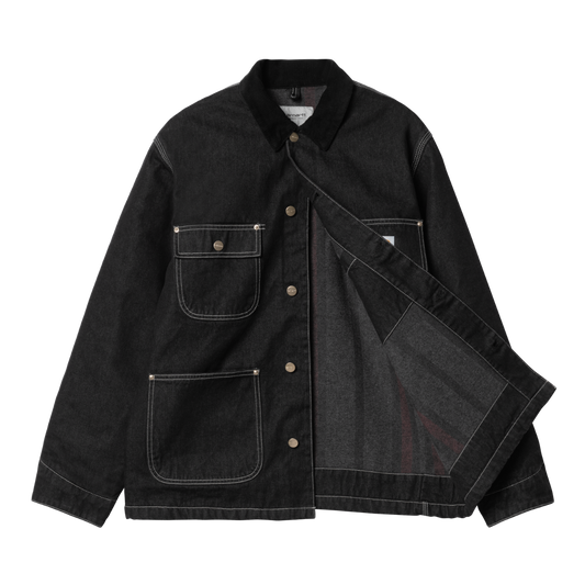 Carhartt WIP - OG Chore Coat (Winter) - BLACK / BLACK / Sort - Jakker