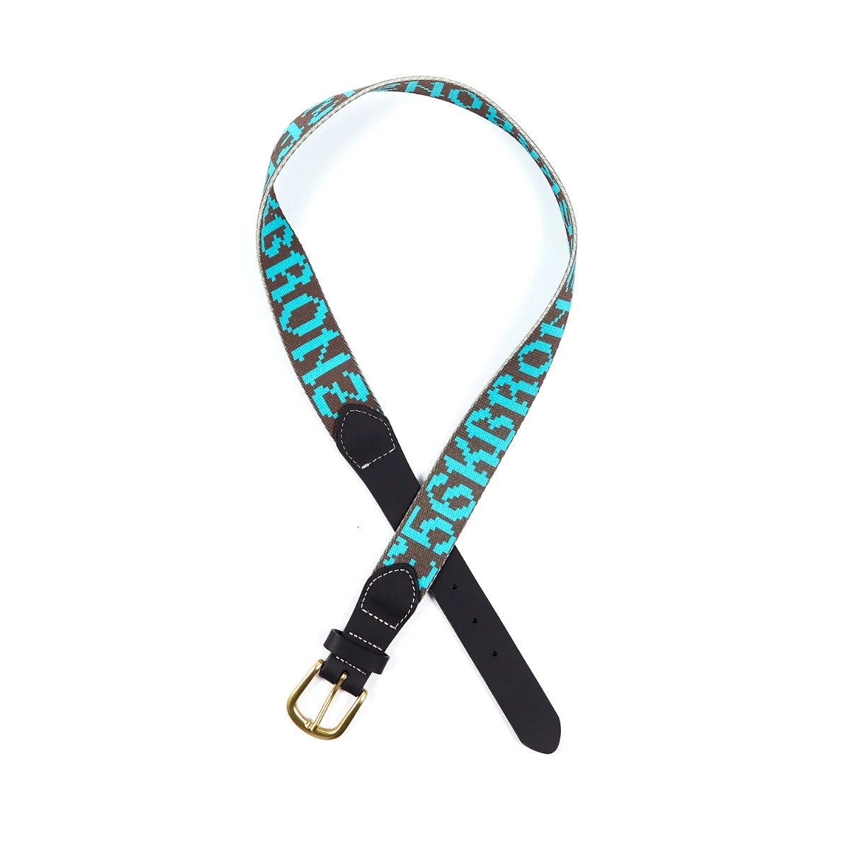 Bronze 56K - Old E Belt - BROWN / Brun - Accessories
