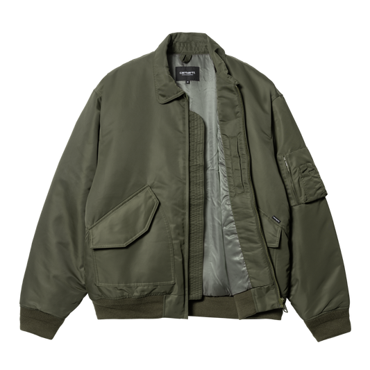 Carhartt WIP Olten Bomber Plant / Smoke Green
