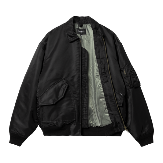 Carhartt WIP Olten Bomber Black / Smoke Green