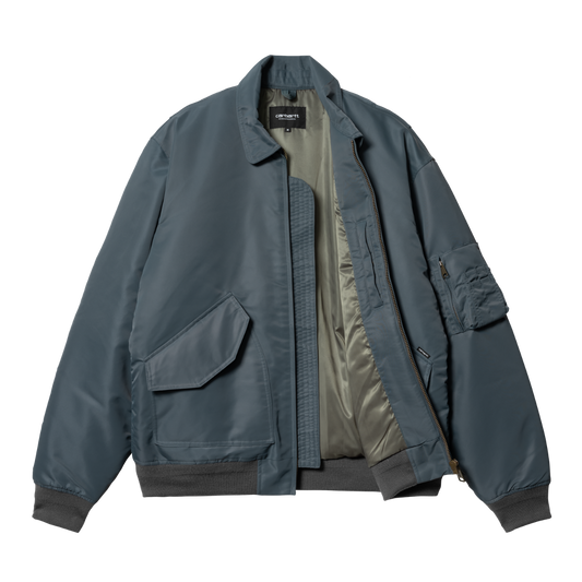 Carhartt WIP Olten Bomber Ore / Smoke Green