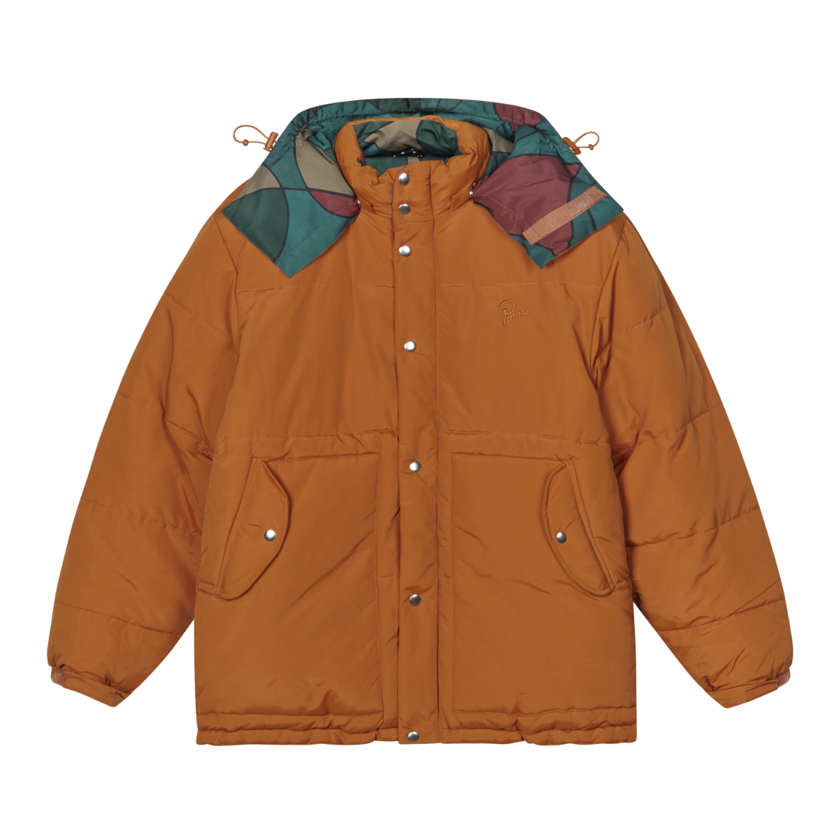 By Parra - Trees In The Wind Puffer Jacket - sienna orange - Herre > Jakker