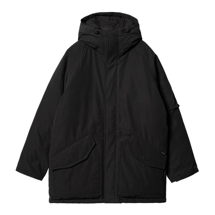 Carhartt WIP - Penn Parka - BLACK / Sort - Jakker