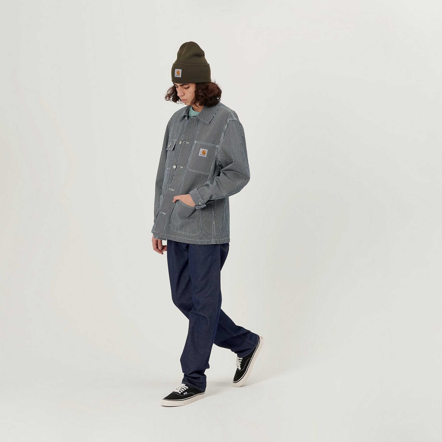 Carhartt WIP Pontiac Pant Blue Rinsed