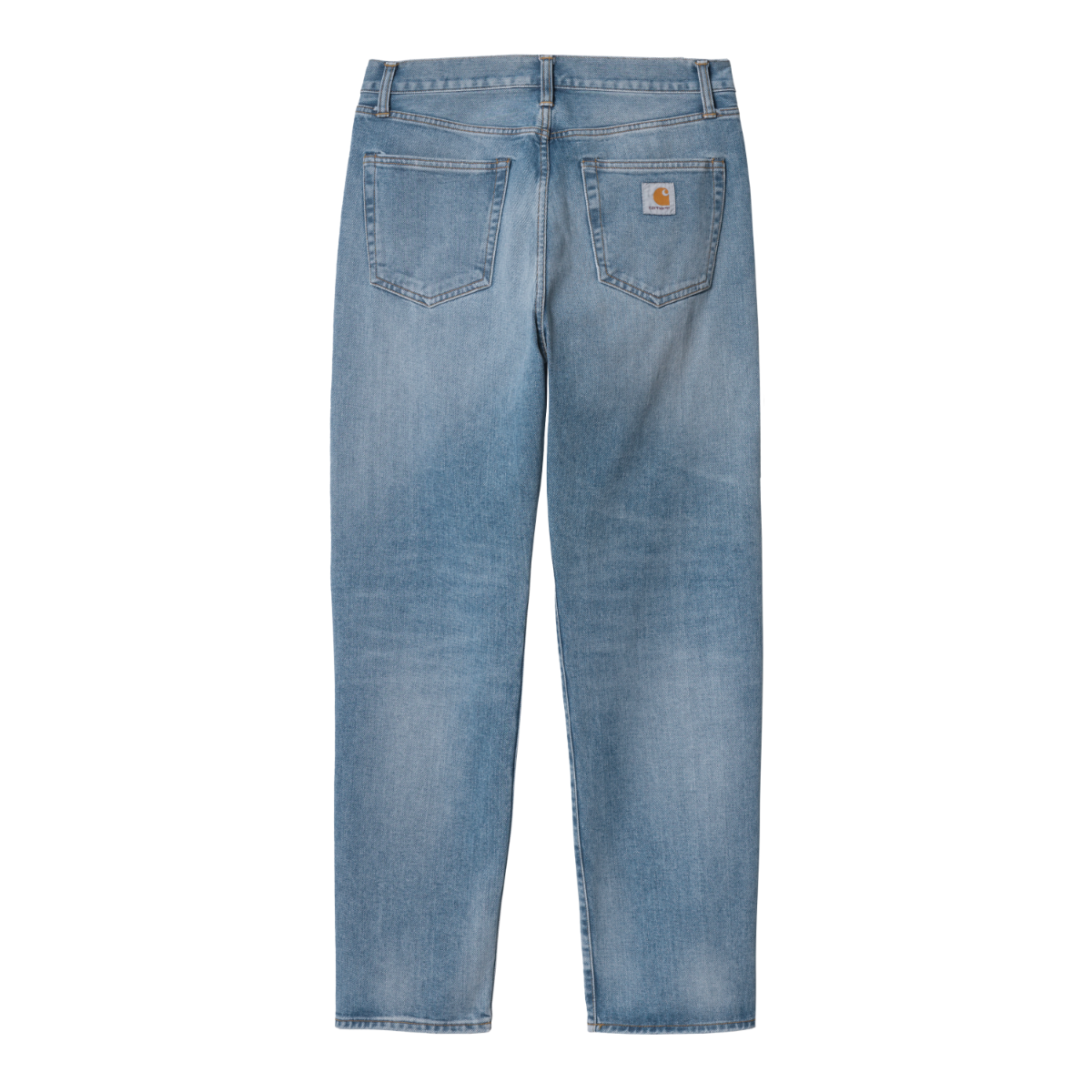 Carhartt WIP - Pontiac Pant - BLUE LIGHT USED WASH / Blå - Bukser
