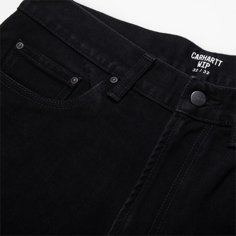 Carhartt WIP Pontiac Pant Black rinsed