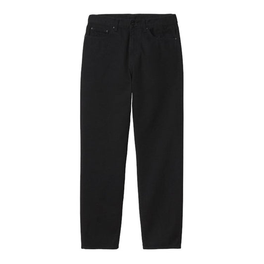 Carhartt WIP - Pontiac Pant - BLACK ONE WASH / Sort - Bukser