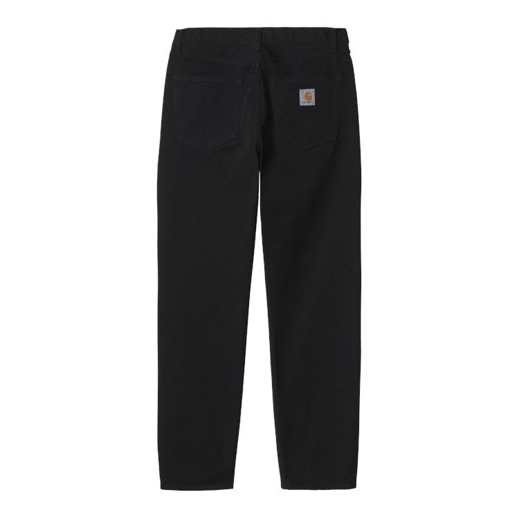 Carhartt WIP - Pontiac Pant - BLACK ONE WASH / Sort - Bukser