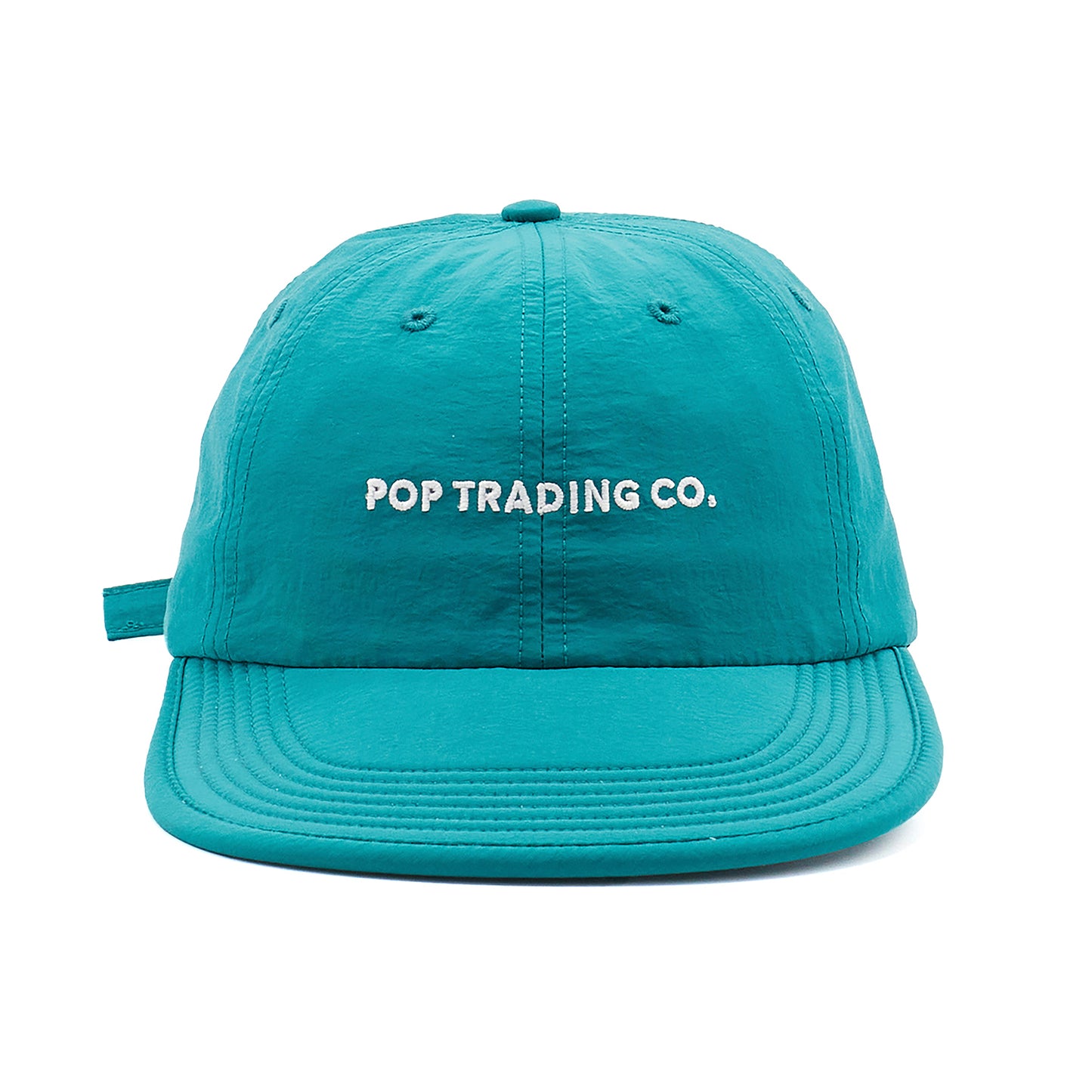 Pop Trading Company - Flexfoam Sixpanel Hat - DARK TEAL / Grøn - Accessories