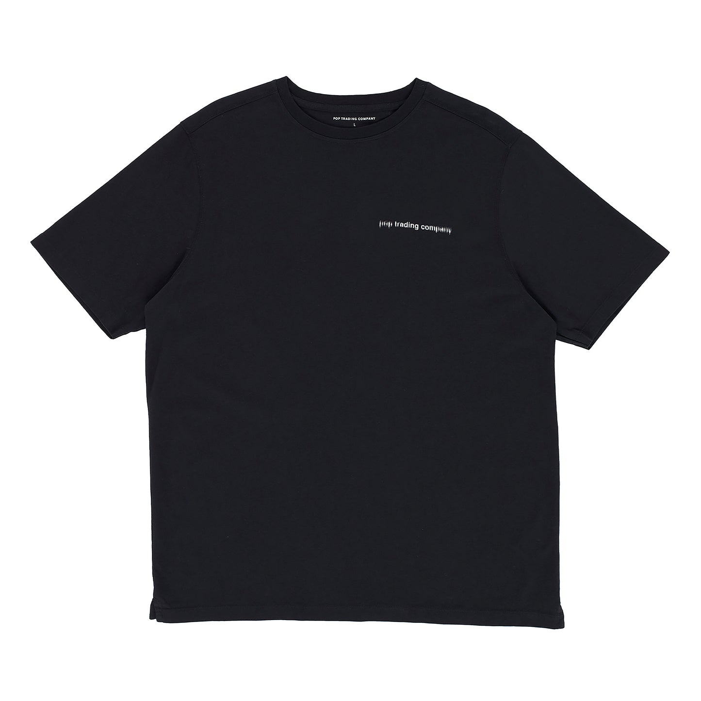 Pop Trading Company - Blurred T-Shirt - BLACK / Sort - T-Shirts