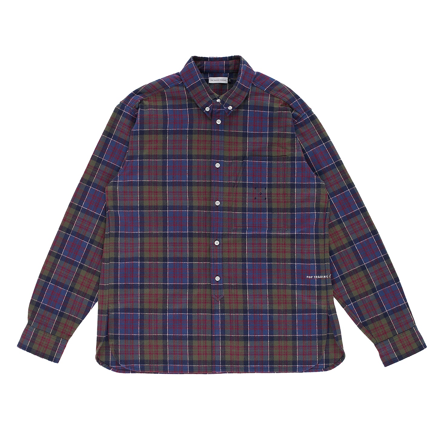 Pop Trading Company - Flannel BD Shirt - multicolour - Herre > Skjorter