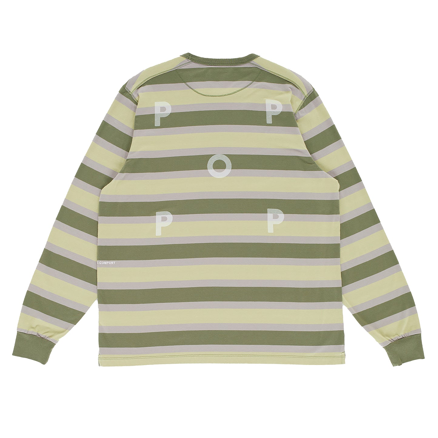 Striped Logo LS T-Shirt