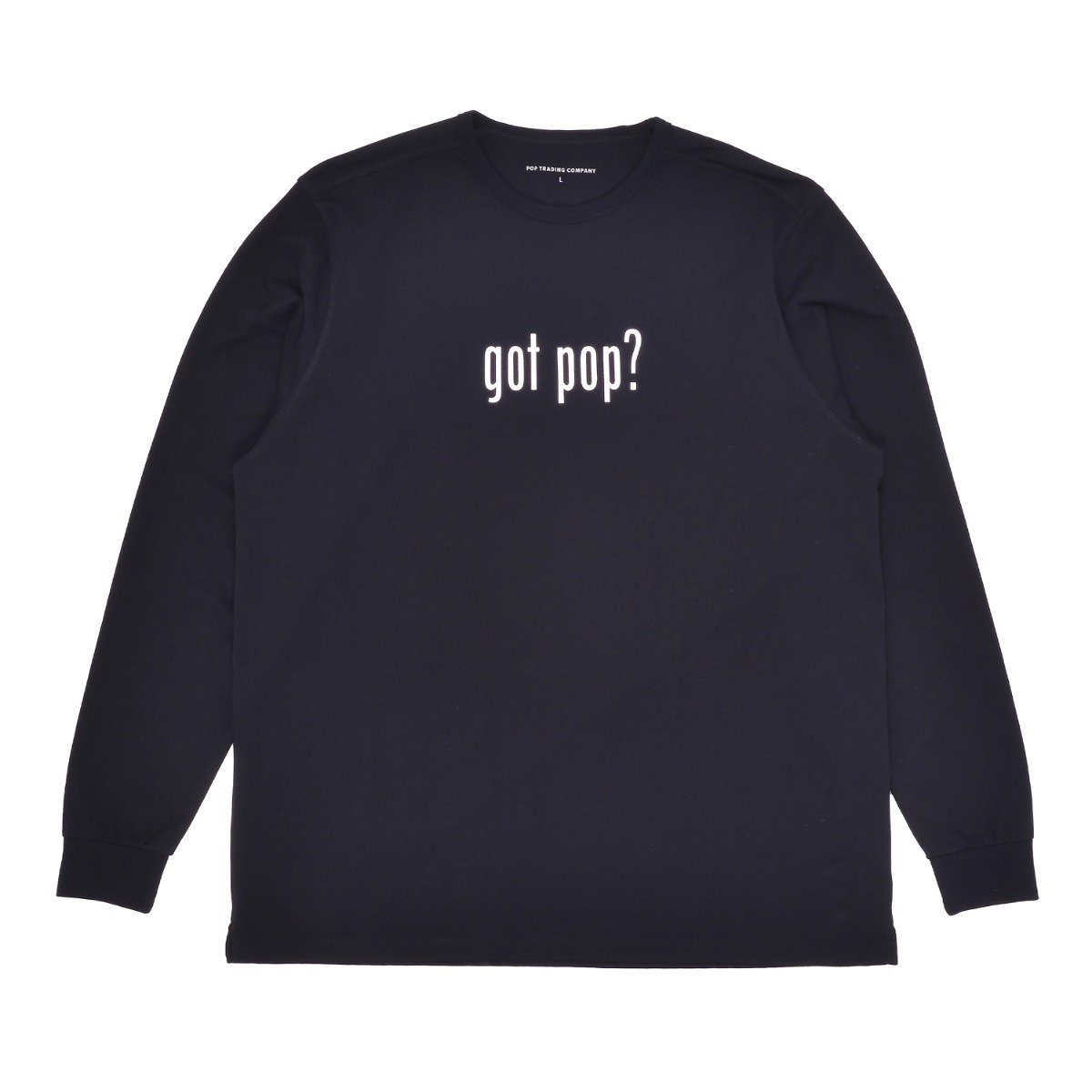 Pop Trading Company - Got Pop Longsleeve - BLACK / Sort - T-Shirts
