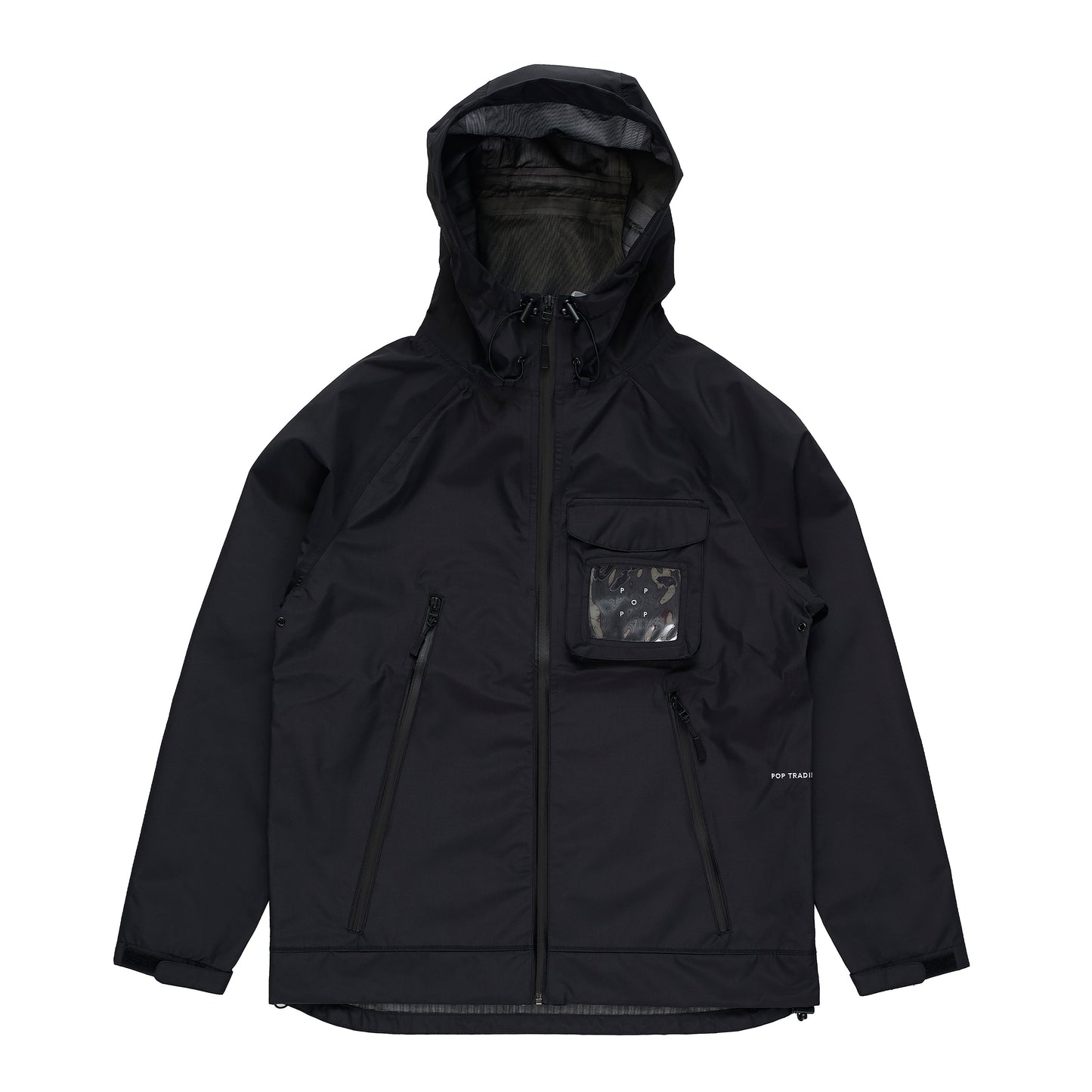 Pop Trading Company - Oracle Jacket - BLACK / Sort - Jakker