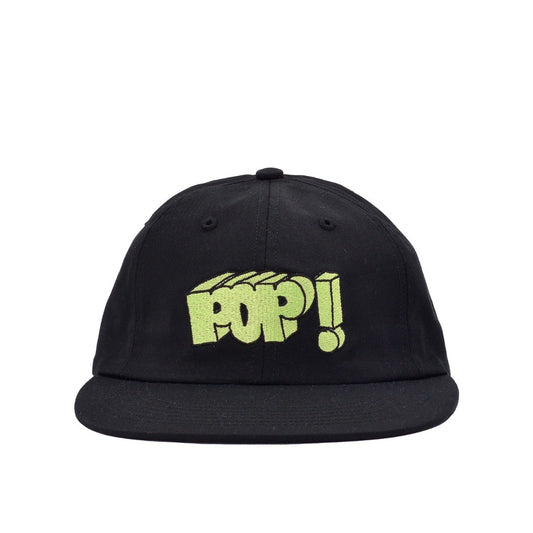 Pop Trading Company Right Teah Sixpanel Hat Black