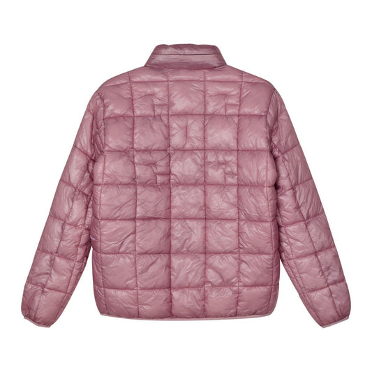 Pop Trading Company Quilted Reversible Puffer Jacket Mesa Rose / Fired Brick