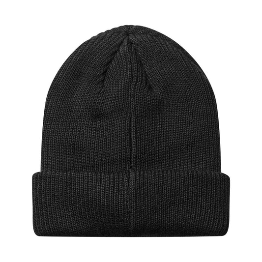 Pop Trading Company Waffle Beanie Black