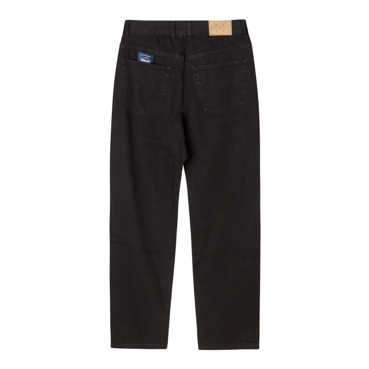 Pop Trading Company - Drs Denim Pant - BLACK / Sort - Bukser