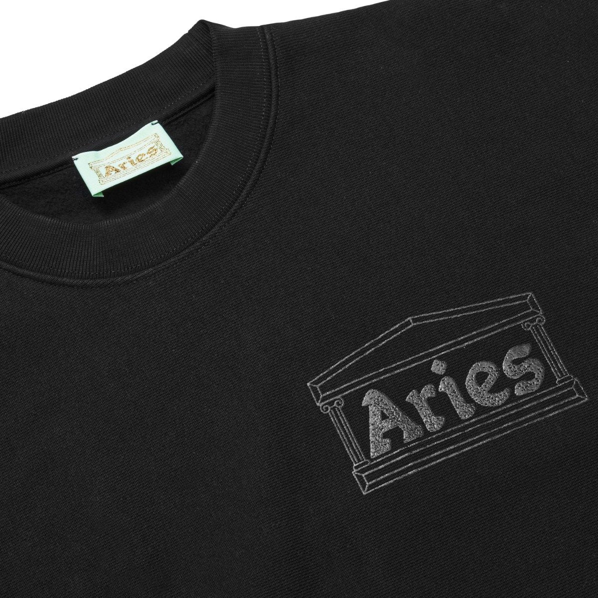 Aries - Premium Temple Sweatshirt - BLACK / Sort - Sweatshirts