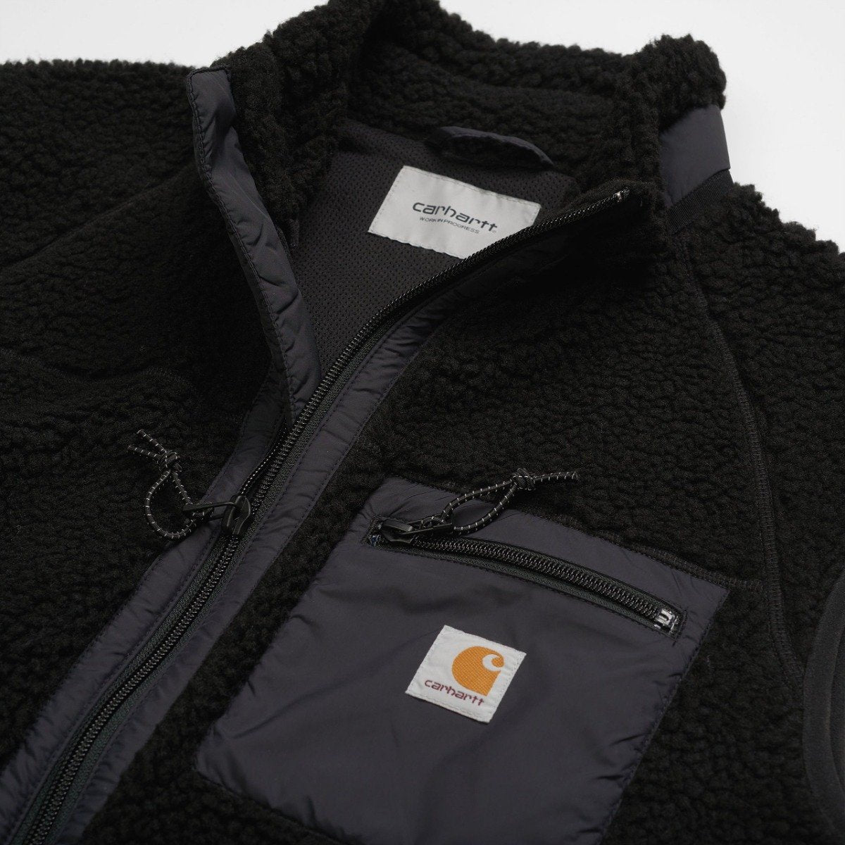 Carhartt WIP - Prentis Vest Liner - BLACK / BLACK / Sort - Jakker