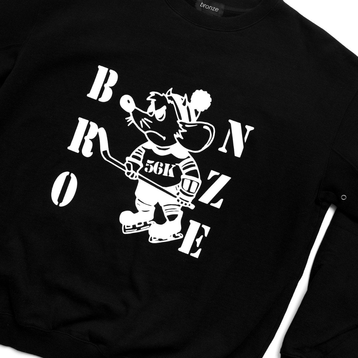 Bronze 56K Rat Crewneck Black