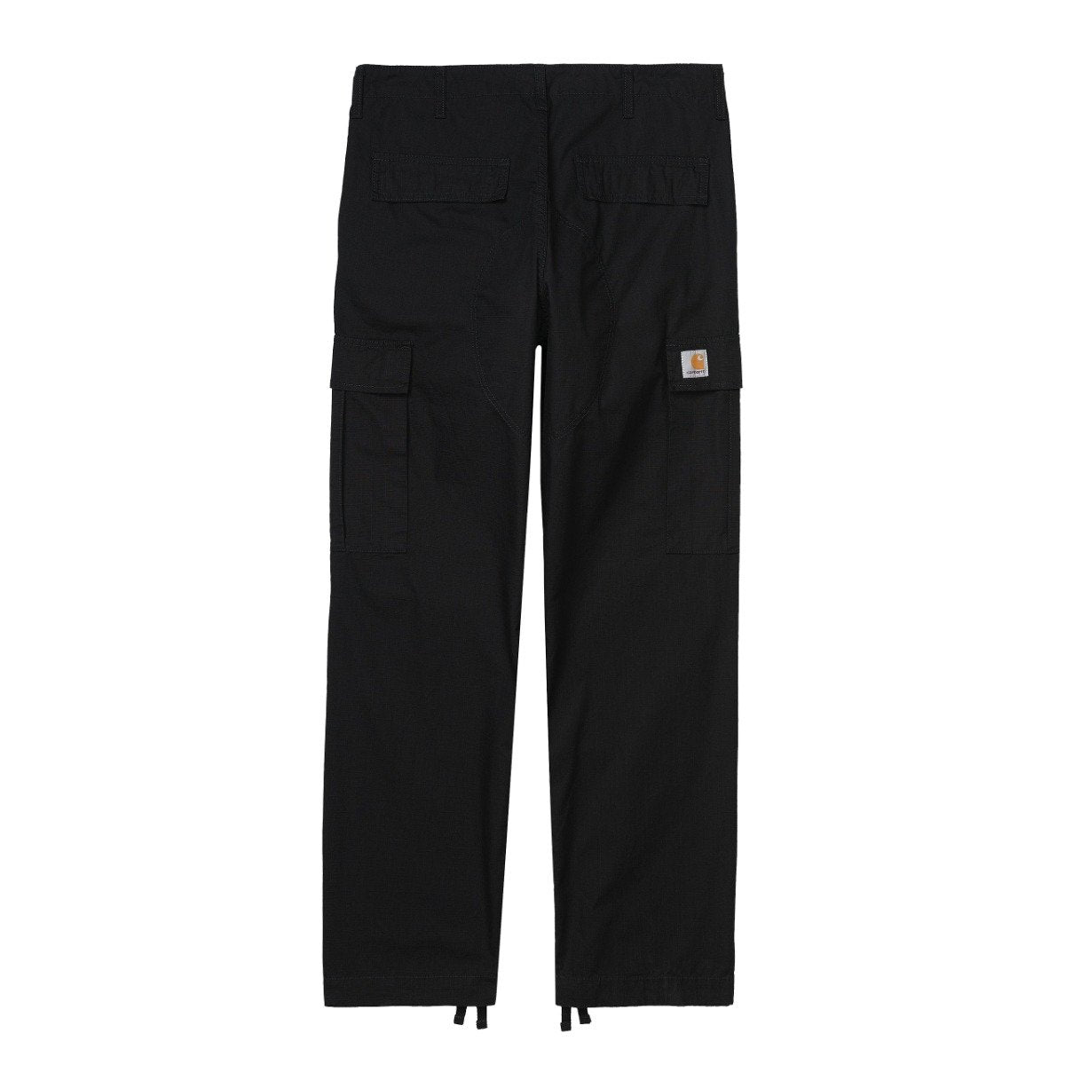 Carhartt WIP - Regular Cargo Pant Columbia - BLACK RINSED / Sort - Bukser