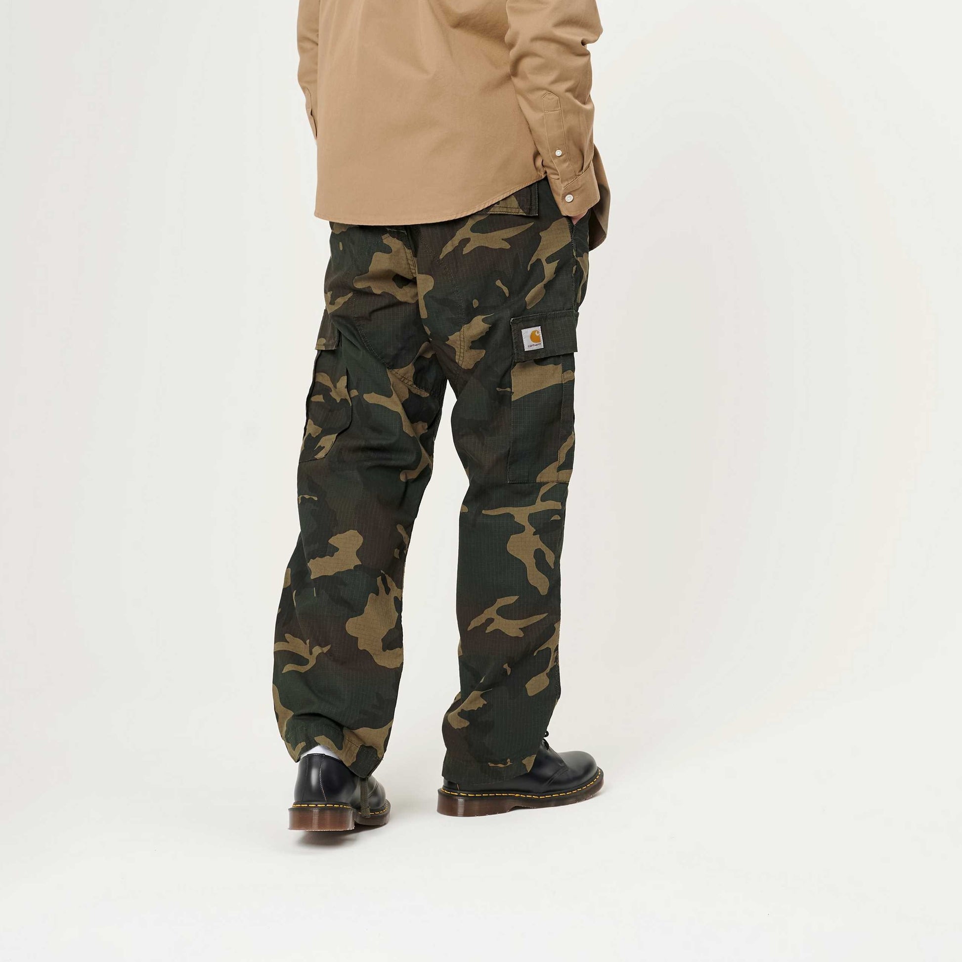 Carhartt WIP Regular Cargo Pant Ripstop Camo Laurel