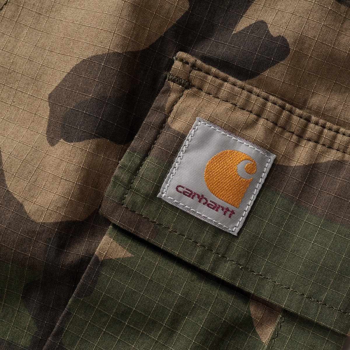 Carhartt WIP Regular Cargo Pant Ripstop Camo Laurel