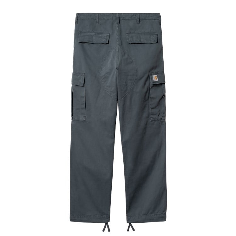 Carhartt WIP - Regular Cargo Pant Moraga - ORE GARMENT DYED / Blå - Bukser