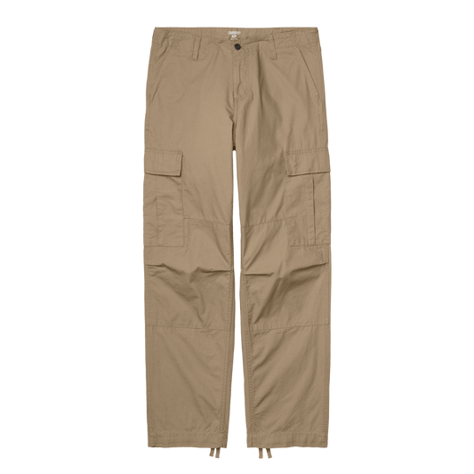 Carhartt WIP - Regular Cargo Pant Columbia - LEATHER RINSED / Beige - Bukser