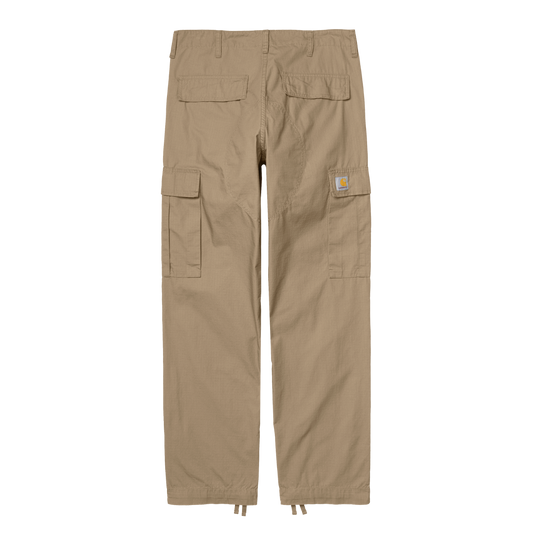 Carhartt WIP - Regular Cargo Pant Columbia - LEATHER RINSED / Beige - Bukser