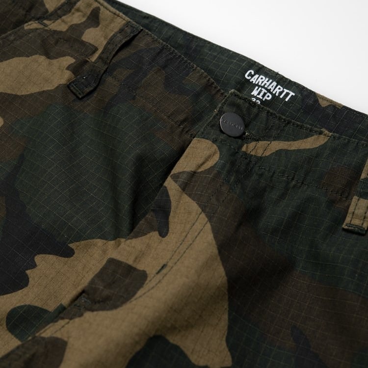 Carhartt WIP Regular Cargo Short Ripstop Camo Laurel