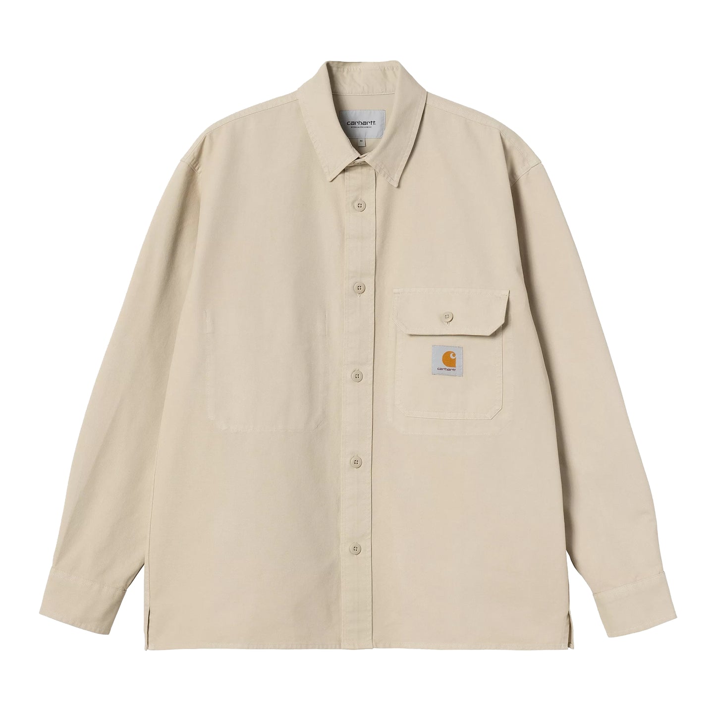 Carhartt WIP - Reno Shirt Jac - FLEUR DE SEL GARMENT / Beige - Skjorter