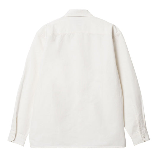 Carhartt WIP Reno Shirt Jac Off-White Garment Dyed