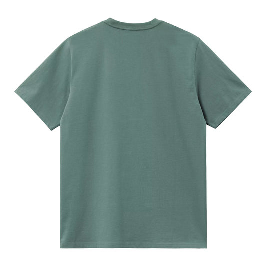 Carhartt WIP - S/S Chase T-Shirt - silver pine / gold - Herre > T-Shirts