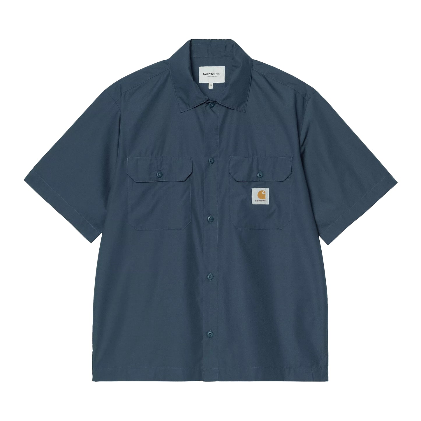 Carhartt WIP - S/S Craft Shirt - DUSKY BLUE / Blå - Skjorter