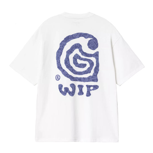 Carhartt WIP - S/S Helix T-Shirt - WHITE / Hvid - T-Shirts